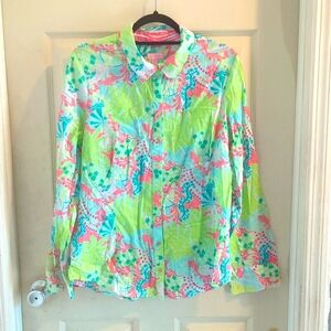 Lilly Pulitzer Long sleeve top size 16